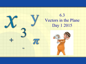 6.3 vectors