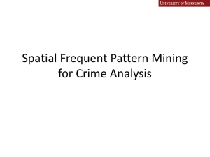 SDM-Crime Analysis - University of Minnesota Twin Cities