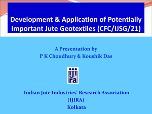 JGT Presentation by Mr. P. K. Choudhury, IJIRA