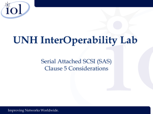 UNH InterOperability Lab