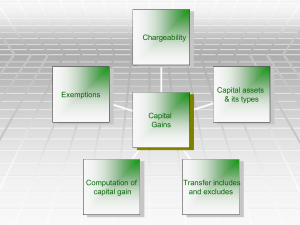 capital asset - Accountants General