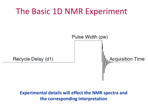 Chapter 6: NMR Pulses