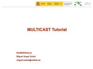 Multicast tutorial PPT