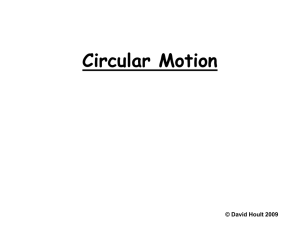 Teaching Aid: Circular Motion PowerPoint