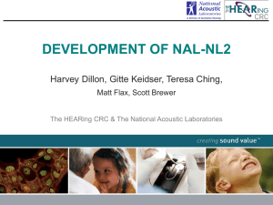 NAL-NL2 for ASA 2010 with notes