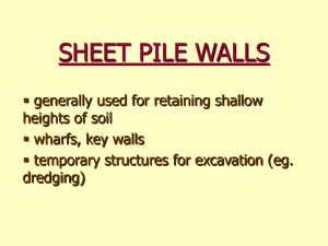 SHEET PILE WALLS - spin.mohawkc.on.ca