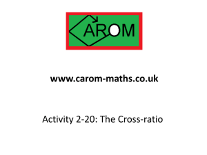 The cross-ratio - s253053503.websitehome.co.uk
