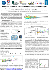 w sum - Astronomy Group | University of St Andrews