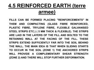 4.5 REINFORCED EARTH (terre armee)
