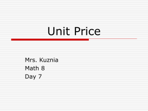 Unit Price