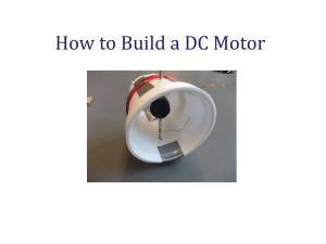 Building a DC Motor