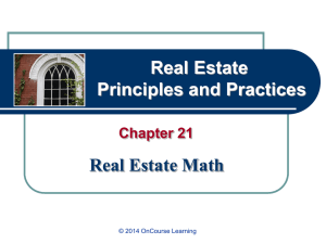 Real Estate Principles & Practices, 9e - PowerPoint