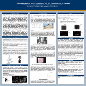 100cm by 100cm Poster Template - Sudan University of Science