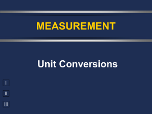 Unit Conversion PPT