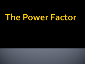Power Factor Powerpoint