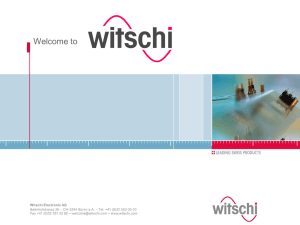 View Witschi Presentation from AWCI 2010 Convention