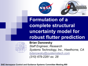 SubA_6_4_Robust Flutter Prediction