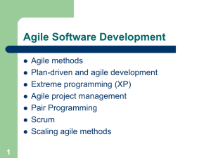 Agile Software Development