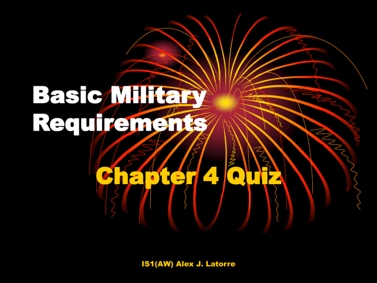 basic-military-requirements