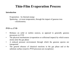 Evaporation Source