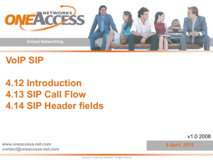 VoIP SIP