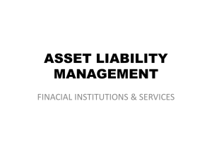 Sequence of Steps in ALM (Asset / Liability Management)