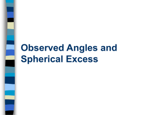 Spherical Excess