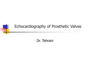 Prosthetic Valve Echocardiography
