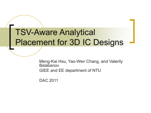 TSV-Aware Analytical Placement for 3D IC Designs