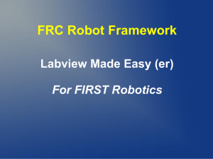 FRC Robot Framework 11-6-12