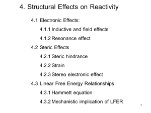4.1.1 Inductive and field effects