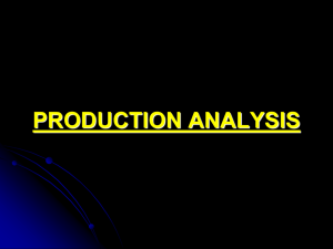 Production Analysis