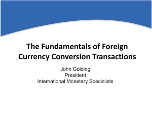 Currency Conversion Capture