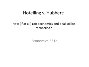 Hotelling theory - Department of Economics