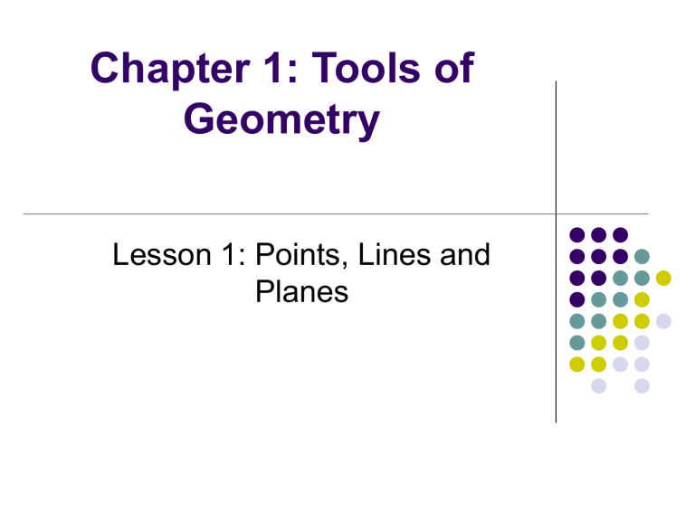 chapter 1 tools of geometry practice and problem solving answers