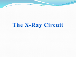 Chapter 14 X-Ray Circuit