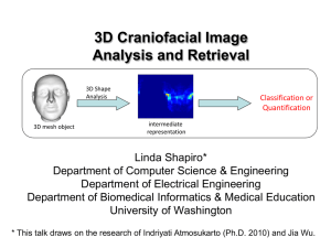 3D Craniofacial Analysis - Computer Science & Engineering