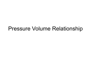 Pressure I: Volume Calculations