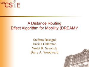 A Distance Routing Effect Algorithm for Mobility (DREAM)*