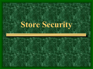 Store security – Triad Municipal ABC Board