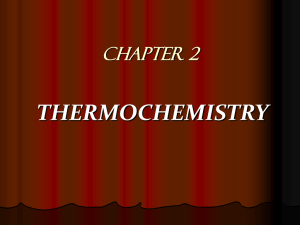 THERMOCHEMICAL EQUATION