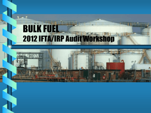 Adv Audit Techniques – Bulk Fuel