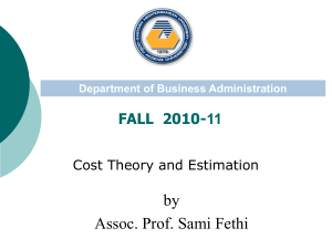 cost theory
