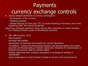 Currency options