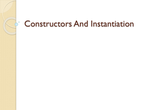constructorsAndInstantiation