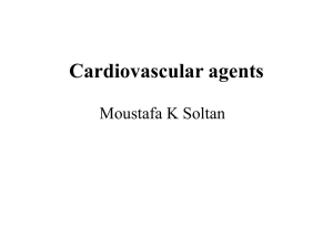 Cardiovascular drugs