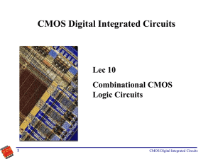 Combination Circuit Design (new)  - VLSI