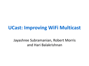UCast: Improving WiFi Multicast Using Client Cooperation