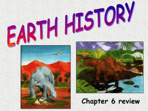 Unit 6 - Earth History
