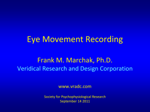 5 - Eye Movement Recording Techniques